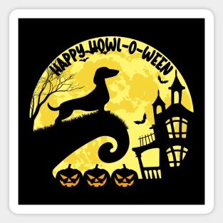 Dachshund Halloween Shirt, Spooky Season Shirt, Dog Mom Shirt, Dog Lovers Shirt, Dog People, Dog Lovers Gift, Spooky Dog Shirt, Halloween Gift Magnet